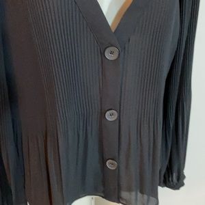 Zara Pleated Blouse